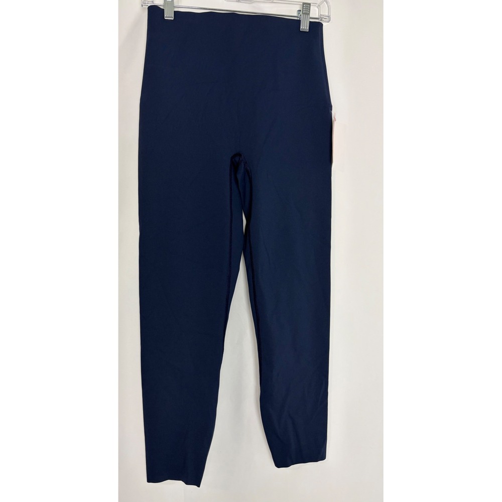 Spanx NWT Spanxshape CoreLuxe 7/8‎ Leggings Navy Blue Mid-Tummy Compression M